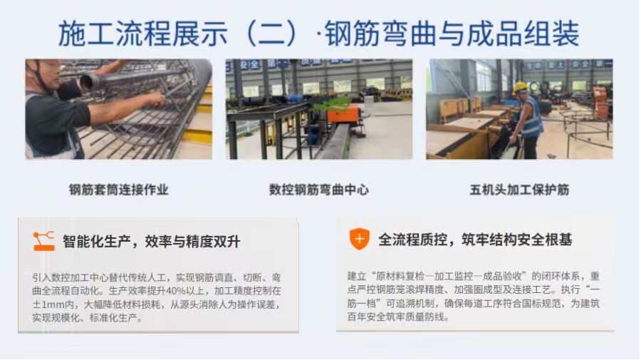 套筒连接与数控弯曲成型